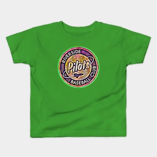 Riverside Pilots Baseball Kids T-Shirt